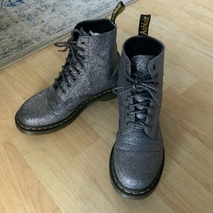 Dr. Martens Women's 1460 Pascal Glitter Mid Calf